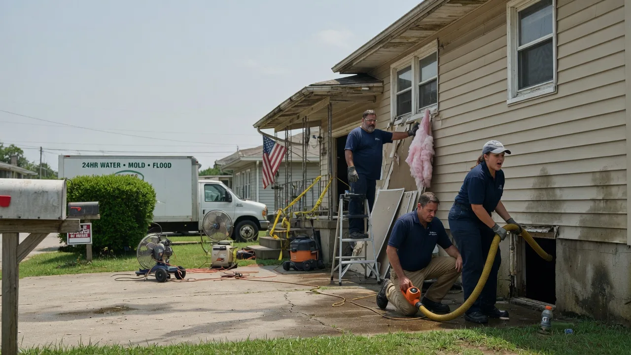 Water Damage Repair in Hanoverton, OH near me
